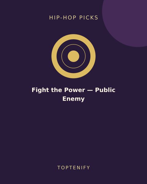 Fight the Power — Public Enemy