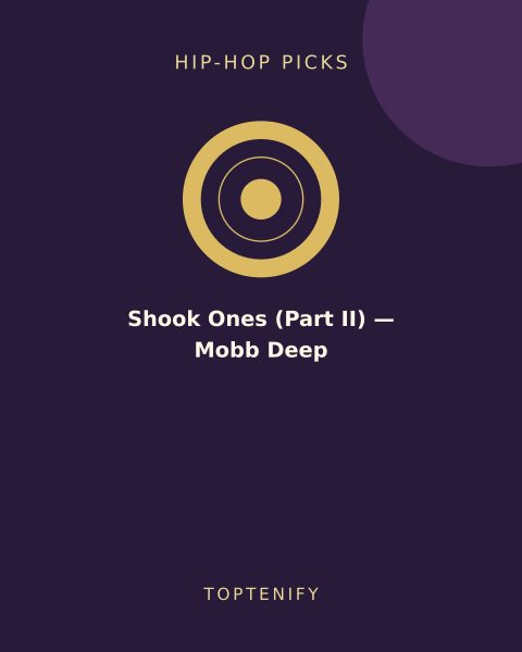 Shook Ones (Part II) — Mobb Deep