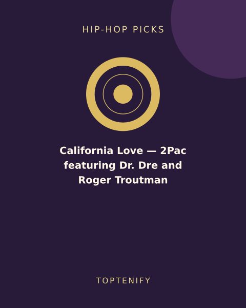California Love — 2Pac featuring Dr. Dre and Roger Troutman