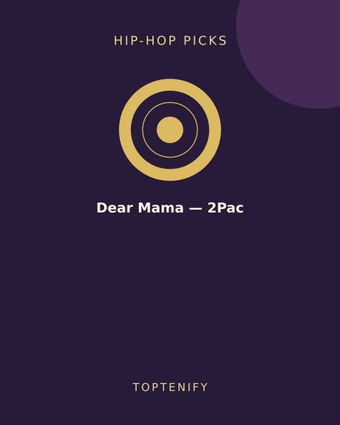 Dear Mama — 2Pac