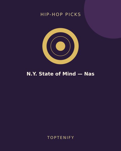 N.Y. State of Mind — Nas