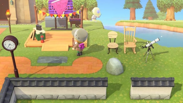Forest campsite