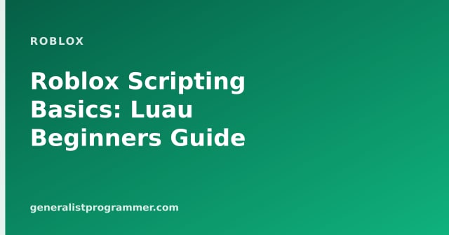 Luau variables