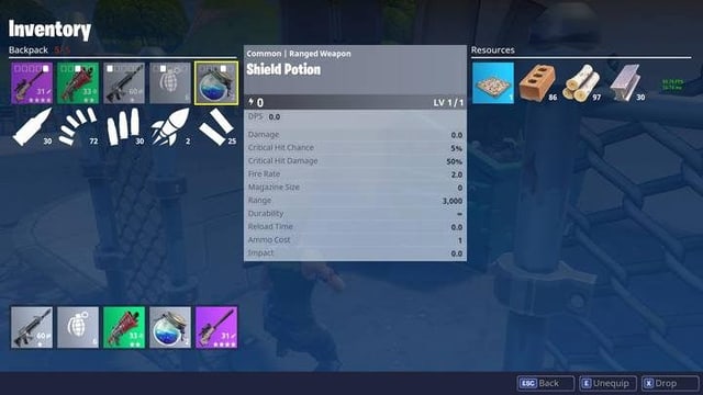 Use the inventory deliberately