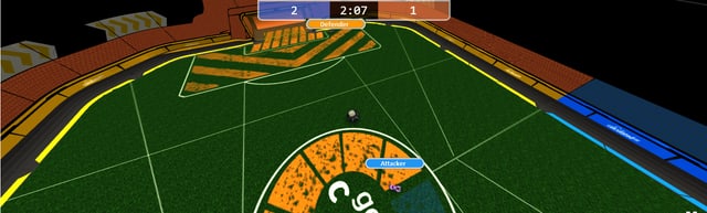 Clearing the ball