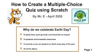 Multiple-choice quiz