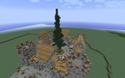 Medieval market square