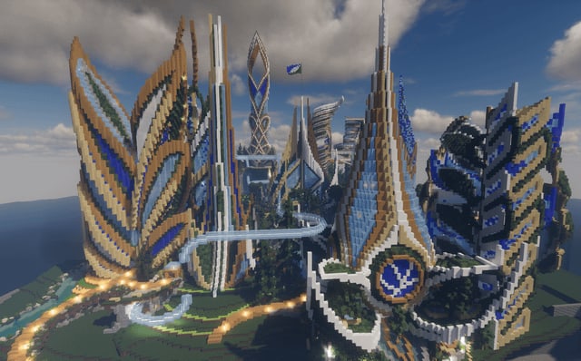 Eco-friendly future city
