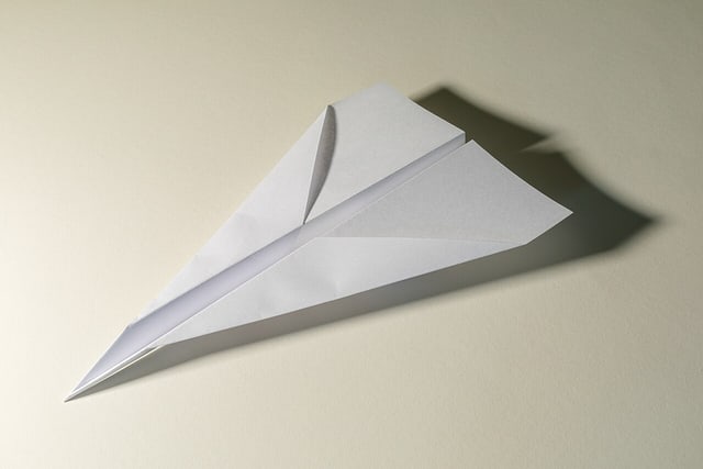 Paper-airplane comparison